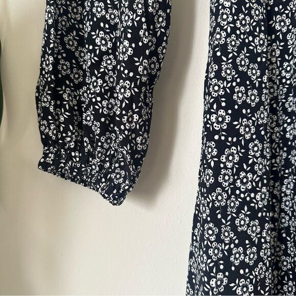 NWT Boden Long Sleeve Midi Floral Dress Size US 6 - Picture 7 of 9